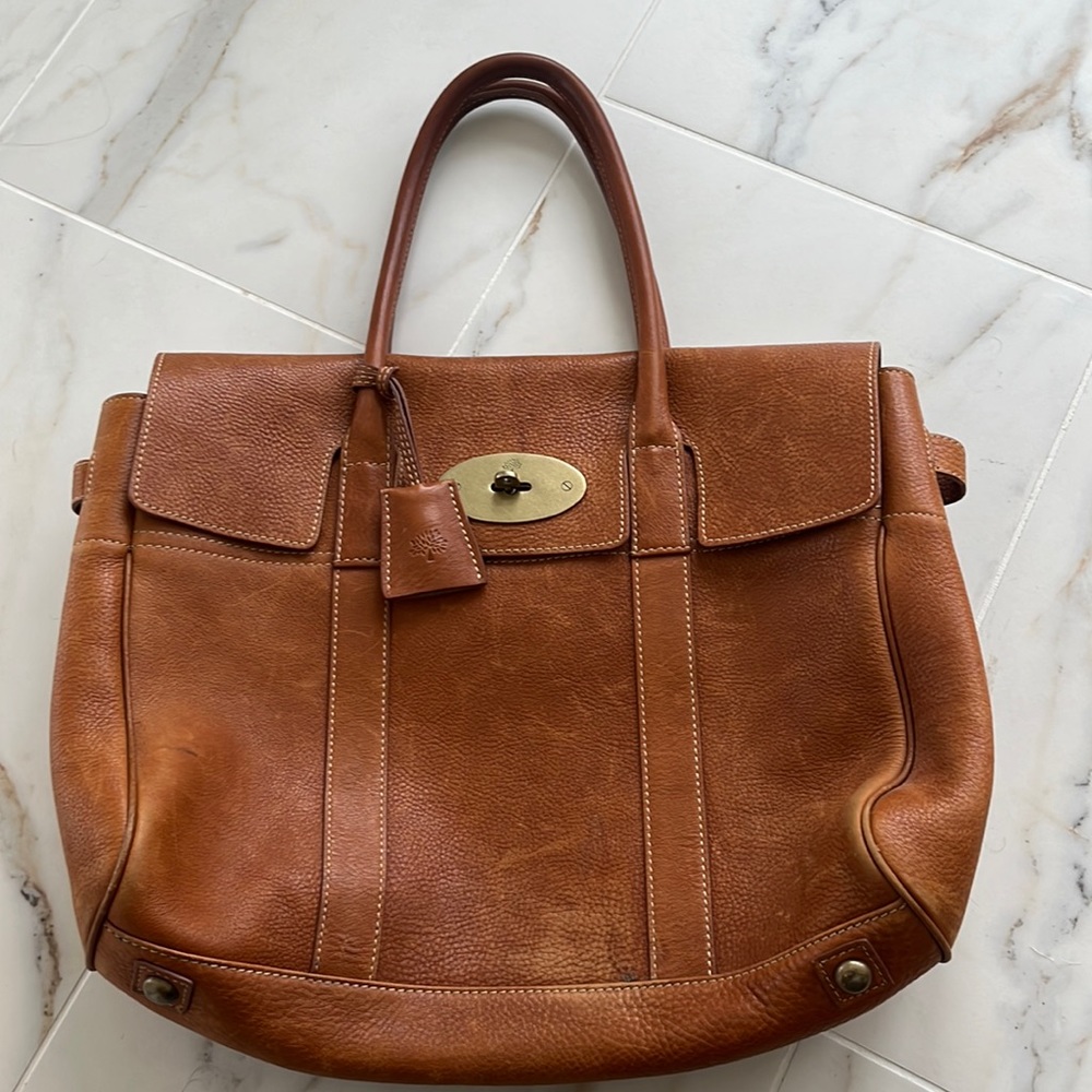 Mulberry Top Handle Bag